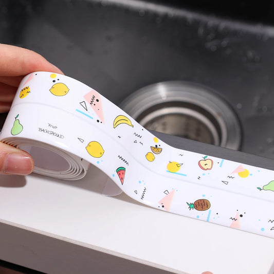 Waterproof and Mildew-proof Kitchen Sealing Tape Sink/Door/Window Gap Sticker Sealing Strip Tile Gap Filler Moisture-proof