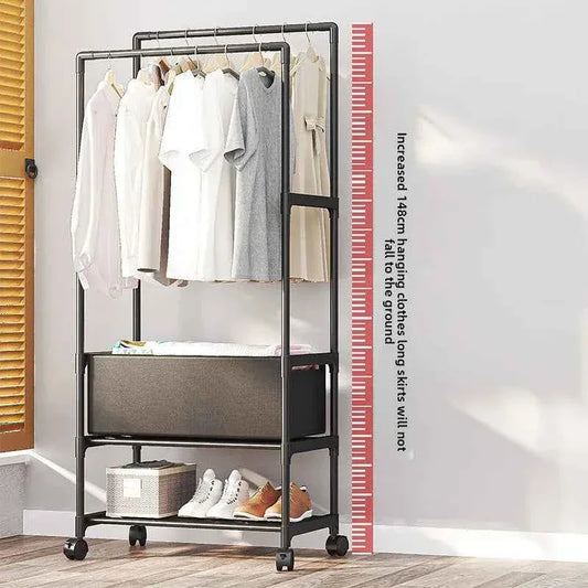 3 Layer Coat Rack - Stylish Scarf Coat Rack for Professional Clothing - Clarify.pk