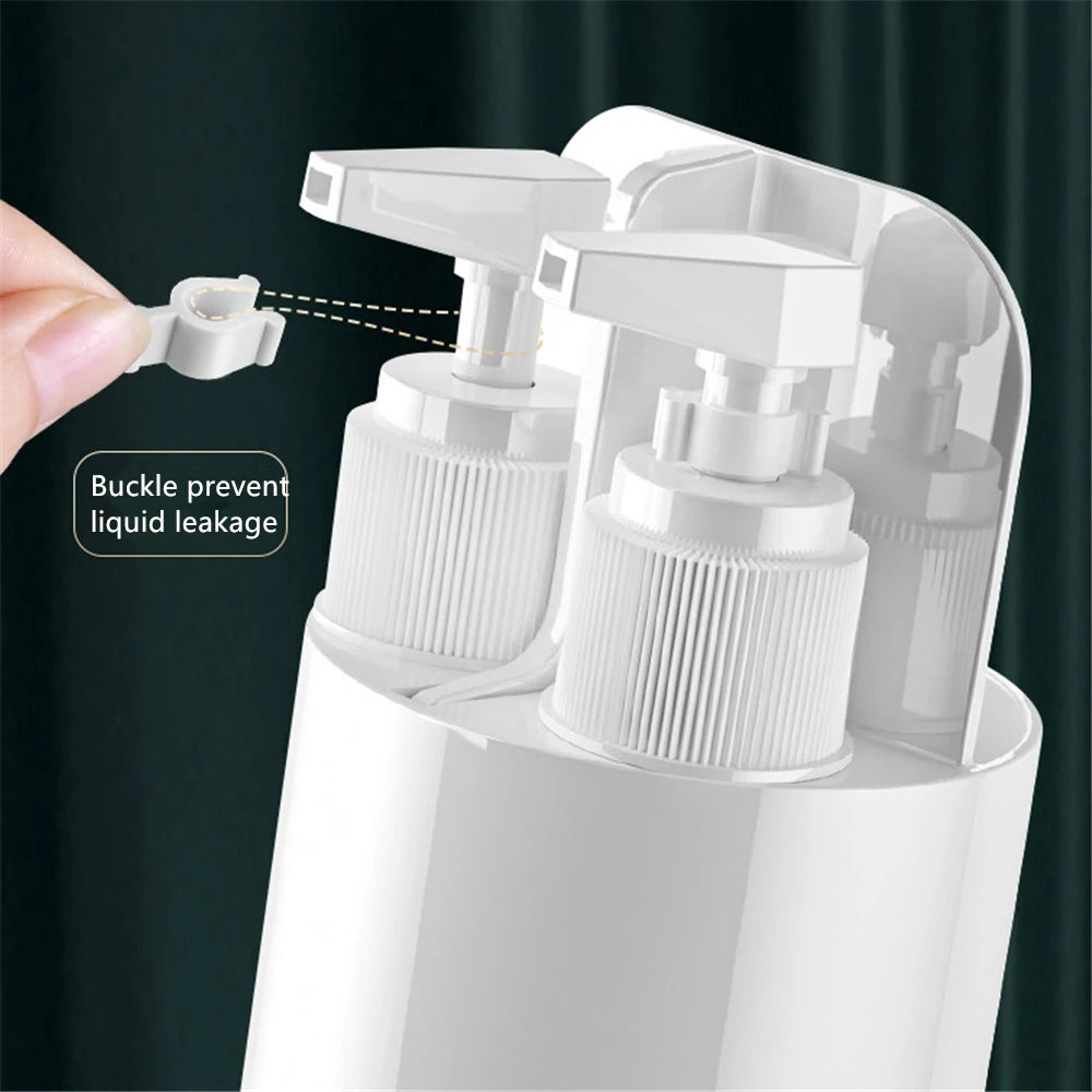 Travel Wash Set Toothpaste Shampoo Storage Bottle Outdoor Portable Toiletries Organizer Box Mouthwash Cup Bathroom Accessories
