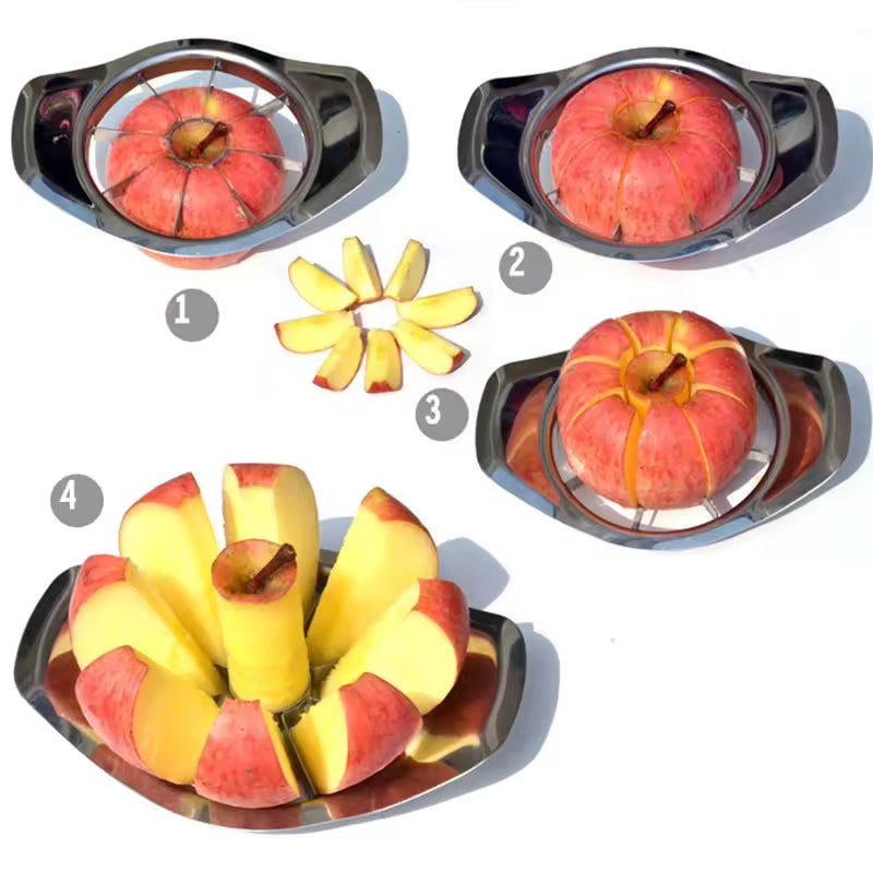 New kitchen accessories Stainless steel apple cutter Slicer Vegetable and fruit tools Fruit slicer Kitchen gadgets Kitchen acces