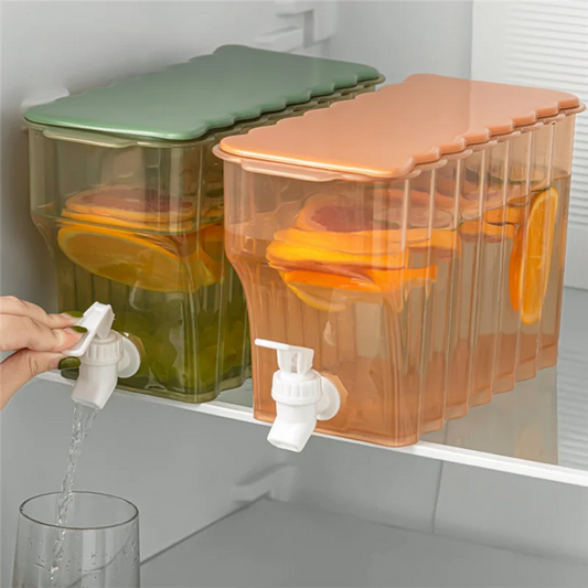 A40Z-Cold Water Kettle With Faucet Sealed Household Juice Bottle Refrigerator Cold Kettle For Fruit Tea Flower Tea