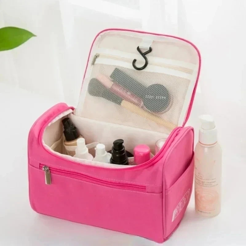 Women Men's Waterproof Makeup Pouch Travel Cosmetic Bags High Capacity Organizer Storage Bag Requirement Toiletry Wash Bag