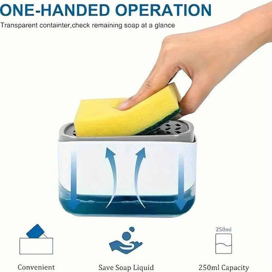 Liquid soap dispensers kitchen detergent large capacity soap dishes dispenser kitchens accessories sink dish foam fixture home