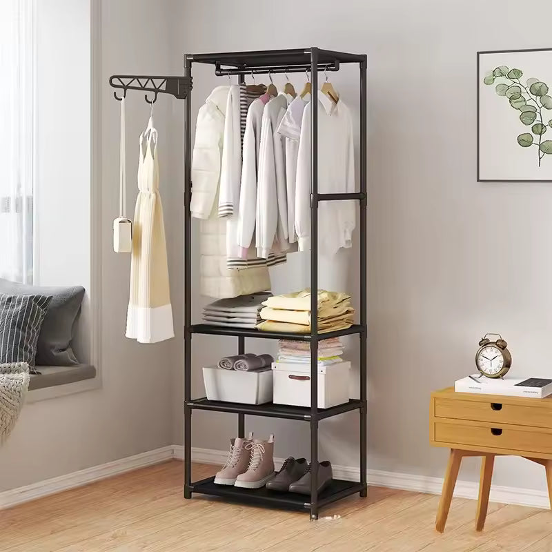 Hanger Stand Shelf Coat Racks Chair Wearing Professional Clothes Rack Standing Rhinestones Portable Hanger Dress Room Sofa Scarf