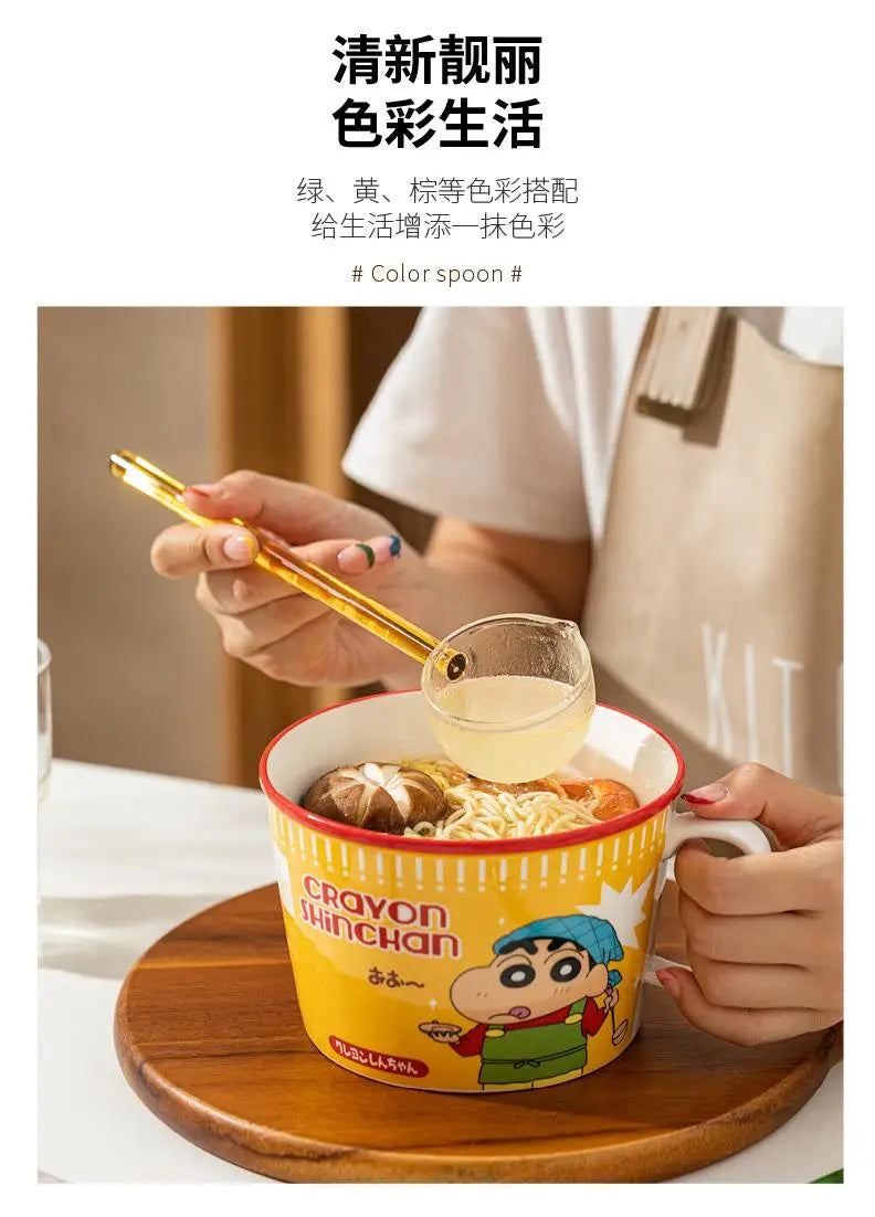 Transparent Glass Snoop Ice Cream Dessert Scoop Tea Stirring Cocktail Teaspoon Handmade Sharp Mouth Soup Spoon