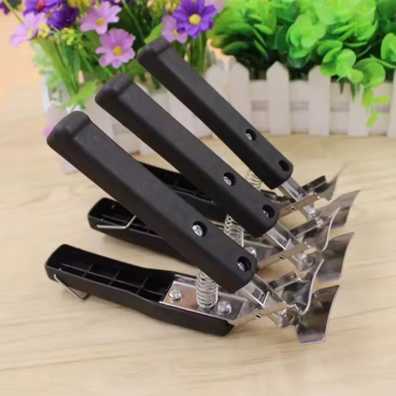 New High Quality Clip Kitchen Tool Black Bowl Picker Bowl Tongs Gadgets Kitchen Utensils Plate Kitchen Gadgets Utensils Black