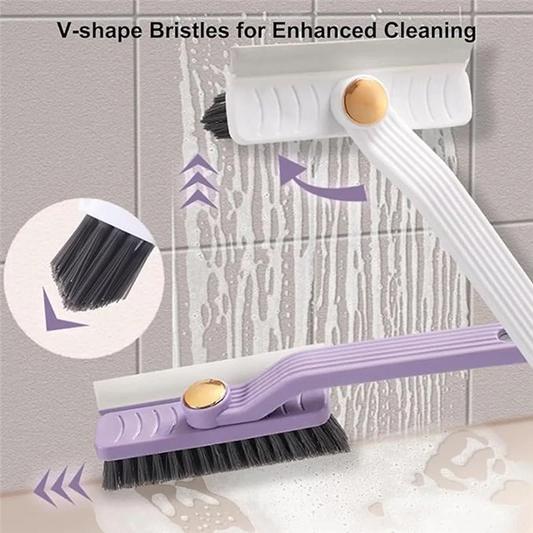 AF89-Multi-Function Rotating Crevice Cleaning Brush, Space Cleaning Brush,Hard-Bristled Crevice Cleaning Brush,360 Degree
