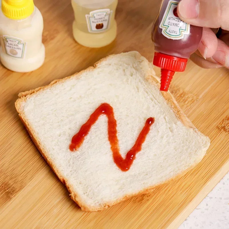 Spice Shaker Home Ketchup Jar Camping Seasoning Holder Kitchen Salt Shaker Condiment Dispenser Cooking Utensils Kitchenware BBQ