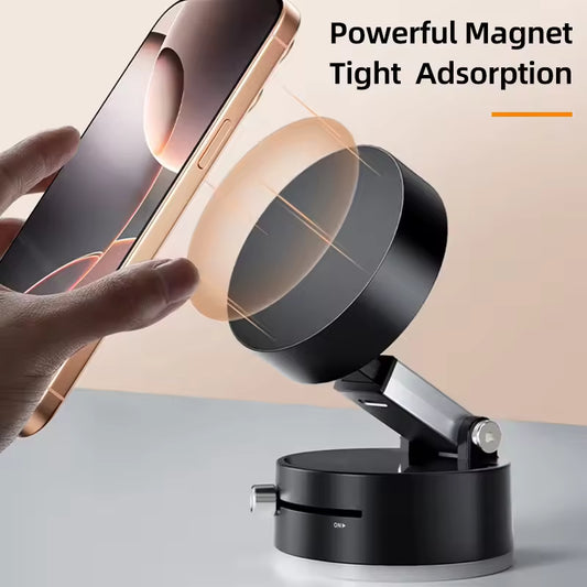 Universal Magnetic Phone Holder Foldable Car Phone Mount Dashboard Phone Bracket 360° Rotation GPS Stand Mobile Phone Holder