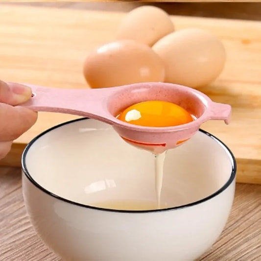 Stem Egg Separator White and Yolk Filter Kitchen Baking Separator Tool Egg Filter Cooking Baking Tools Kitchen Accessories