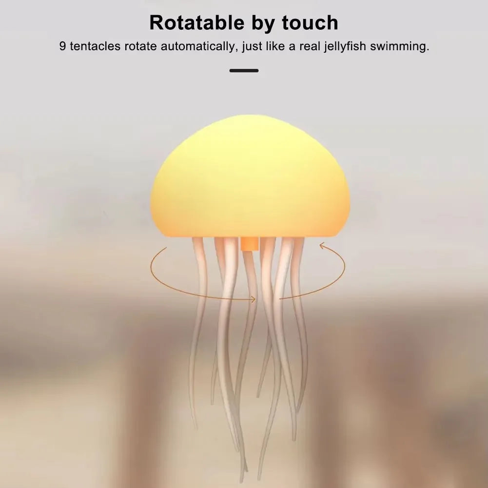 Jellyfish Night Light with Color Changing Glow
