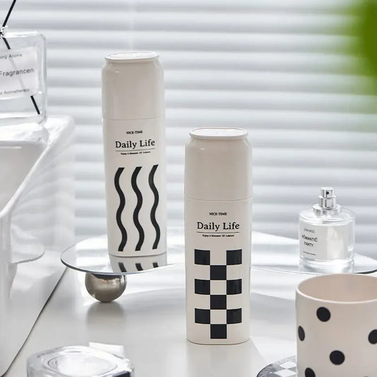 Ins - Style Portable Travel Toothbrush Storage Box - Holds Mouthwash Cup, Toothbrush, Toothpaste, Fits Electric Toothbrushes