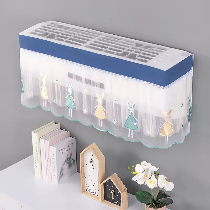 Houseeker Air Conditioner Dust Cover Anti-dust Wall Mounted Protector Washable AC Covers Home Textil Protective Bag