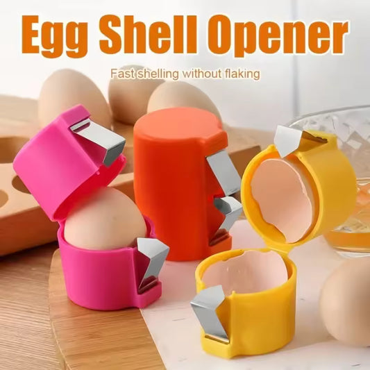 Stainless Steel Egg Separator Tool Quick Peel Yolk Splitter Compact Ergonomic Grip Dishwasher Safe Baking Kitchen Gadget Cheap
