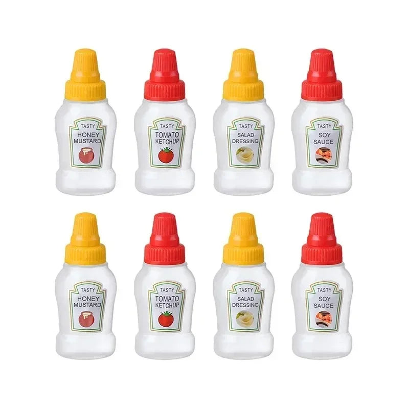 Spice Shaker Home Ketchup Jar Camping Seasoning Holder Kitchen Salt Shaker Condiment Dispenser Cooking Utensils Kitchenware BBQ