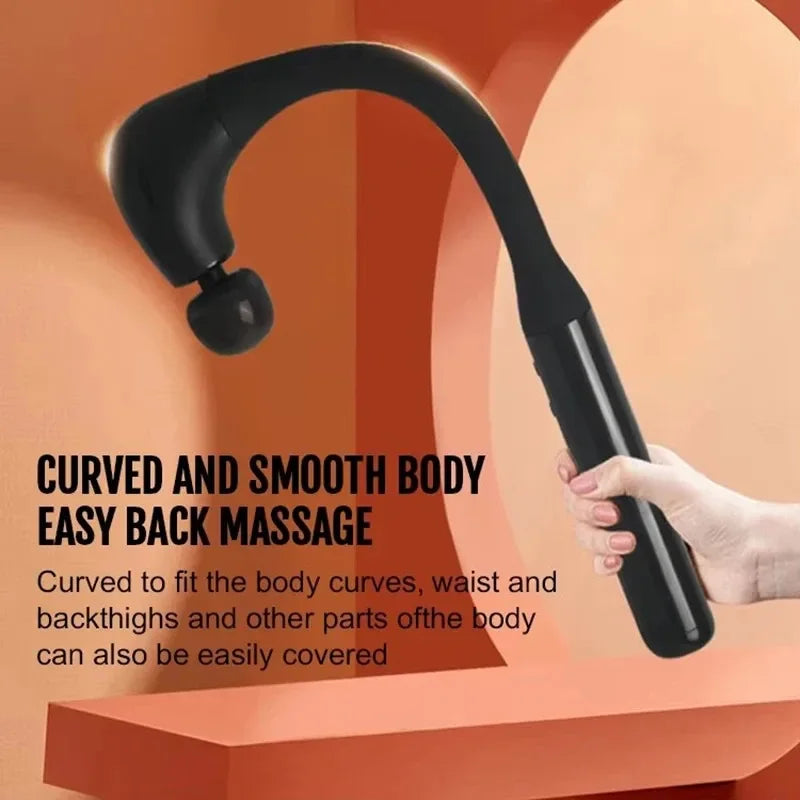 2025 Smart Fascia Gun Electric Massager 5 Gear Hammer Rechargeable Fascia Gun Home Handheld Hammer Back Artifact Body Massager