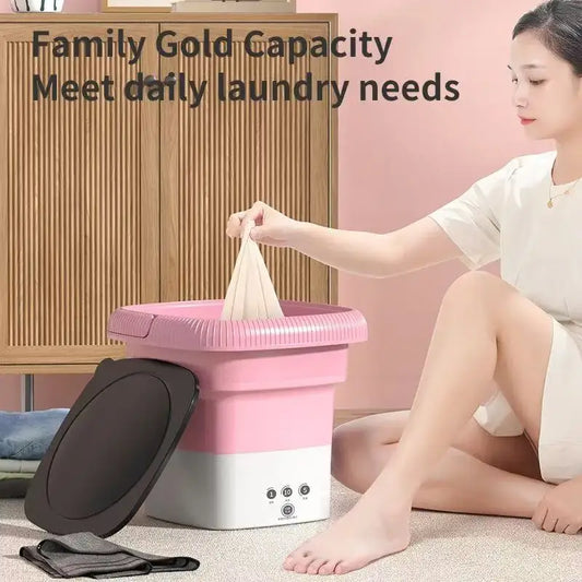 Baby Care Tools Mini Washing Machine Household Portable Children Sock Panties Travel Washing Machine Small Laundry Bucket