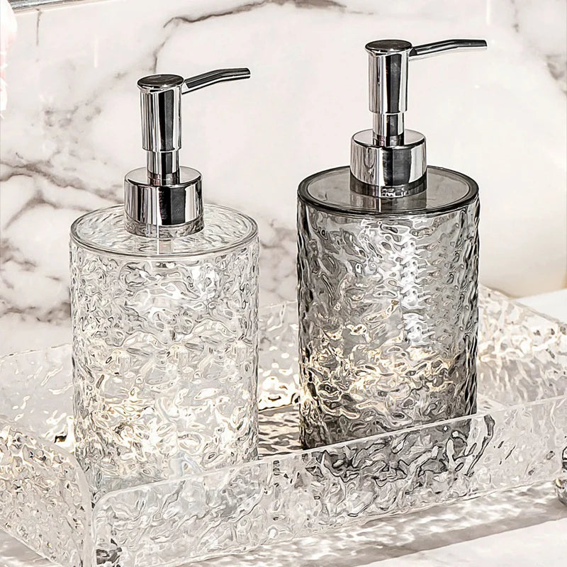 High Quality Hands Foaming Soap Dispenser Press-type Bathroom Liquid Soap Bottle Refillable Dish Soap Container Hand Washer