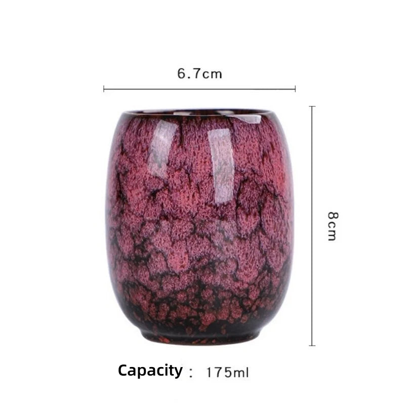 175ML Ceramic Coffee Mugs Teacup Porcelain Expresso Cup Home Creative Tea Cup Set Box Package keramičeskie bokaly