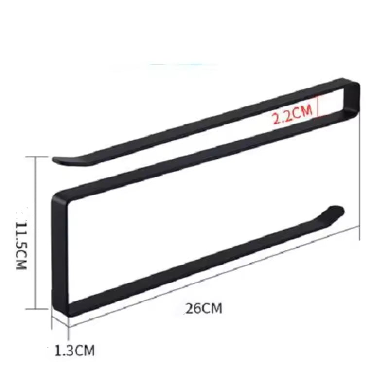 Wall Mounted Paper Roll Holde Bathroom Closet Storage Rack Home Tissue Towel Rack Wall Hanging Shelf Kitchen Organizer