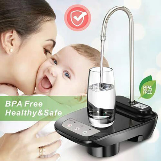 Electric Water Gallon Pump Automatic Water Bottle Dispenser Rechargeable Water Pump Dispenser With Stand Water Dispenser