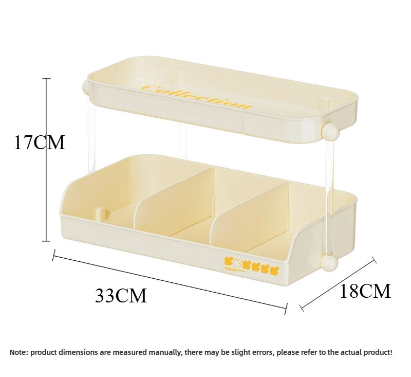 Multi-Layer Tea and Mug Storage Rack Countertop Organizer Space-Saving Tea Bag Holder for Kitchen Office and Coffee Bar