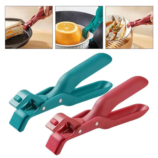 Kitchen Anti Scald Plate Bowl Dish Pot Holder Holder Silicon Oven Accessories Clip Clamp Kitchen Anti-hot Tool Lifter T2Z9