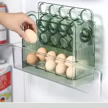 Egg Storage Box Refrigerator Organizer Food Containers Egg Fresh-Keeping Case Holder Tray Dispenser Kitchen Storage Boxes