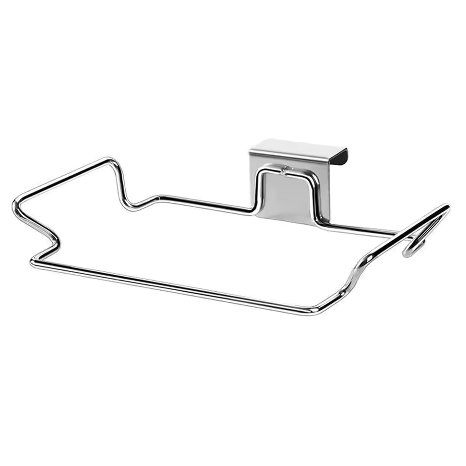 1PC Kitchen Trash Rack Closet Stand kitchen Accessories Cabinet Door Garbage Storage Holder Garbage Bags Holder