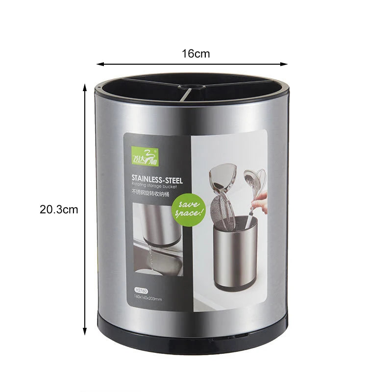 Stainless Steel Cutlery Holder Household Tableware Drainboard Spoon Storage Kitchen Organizer Drainer