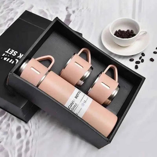High Quality Food Grade Stainless Steel Vacuum Flask Set