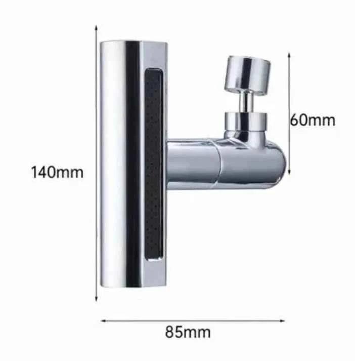 Multifunctional Kitchen Sink Waterfall Faucet Pressurized Bubbler Splash proof 4 Modes Spout Bathroom Basin Tap Extender Adapter.