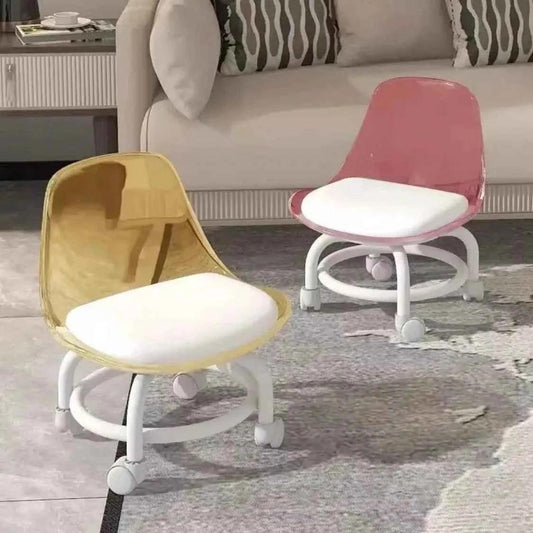 Acrylic Transparent 360 Moving Chair Available.