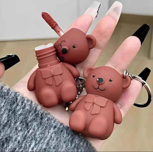 6pcs Korean Bear Lipgloss ✨💄