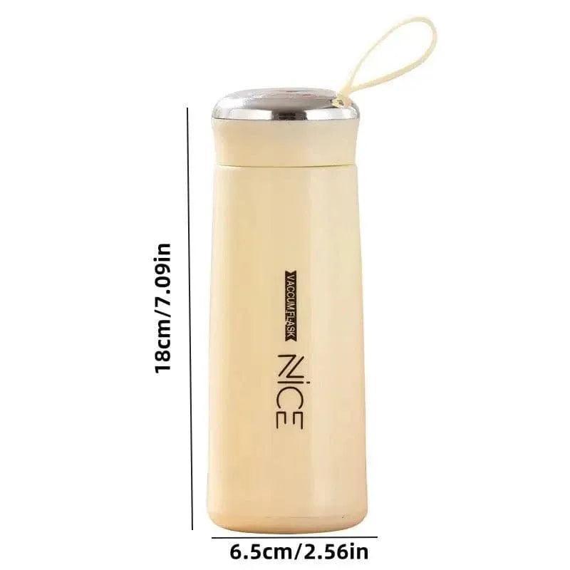 Premium Glass Water Bottle 400Ml - Stylish & Eco-Friendly - Clarify.pk