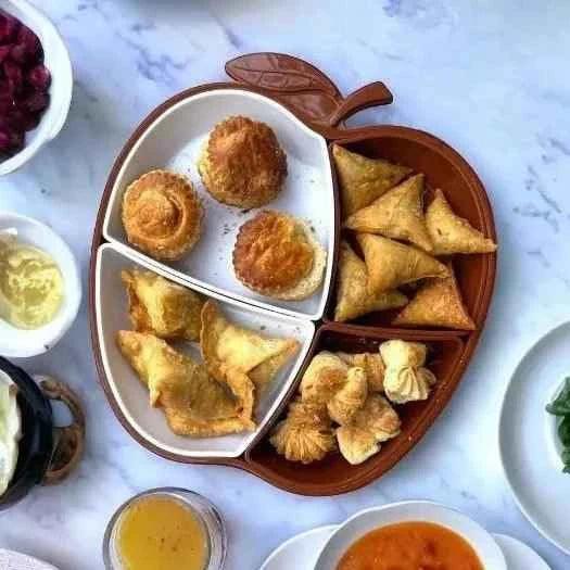 Apple Shape Tray (Plastic Material)