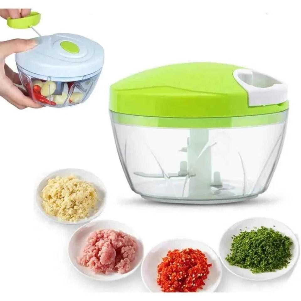 3 Blades Manual Spin Cutter