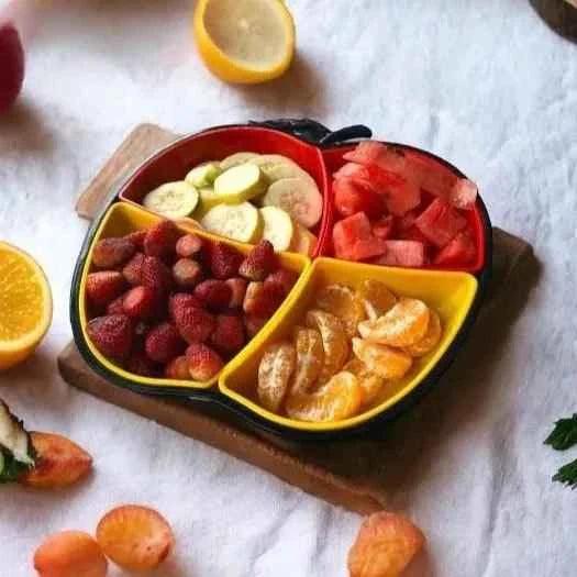Apple Shape Tray (Plastic Material)