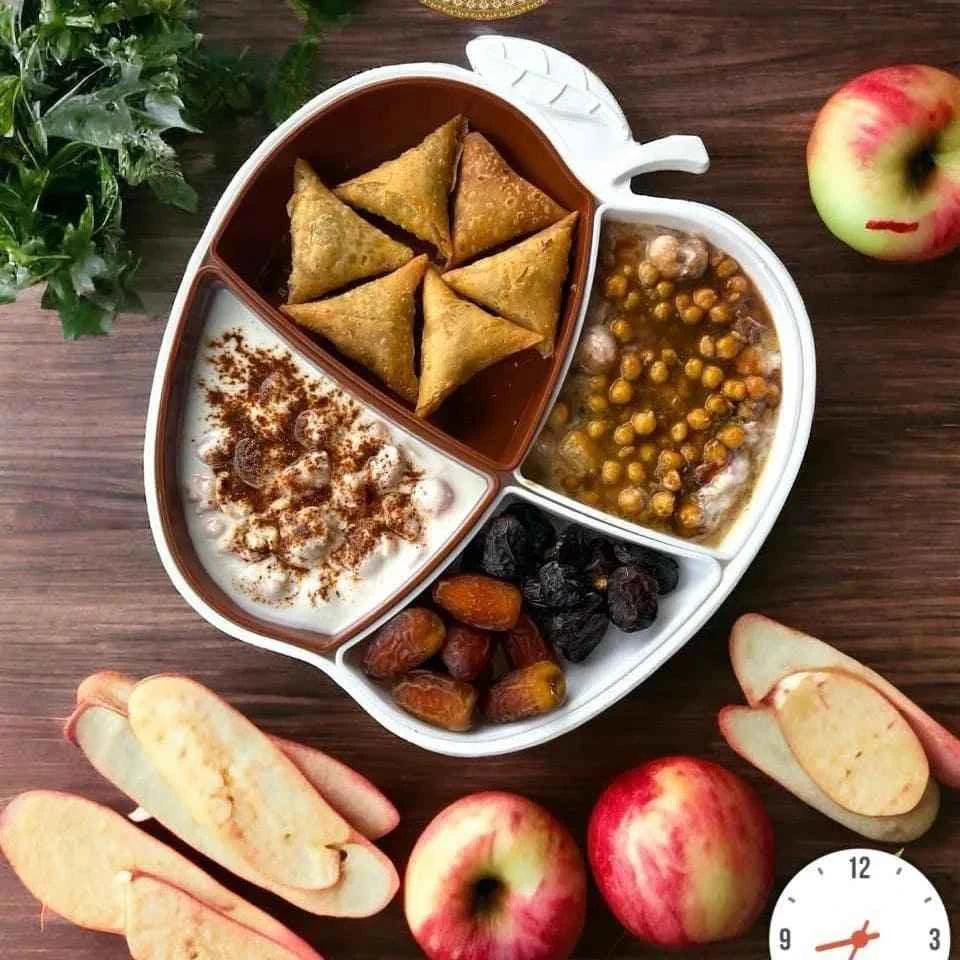 Apple Shape Tray (Plastic Material)
