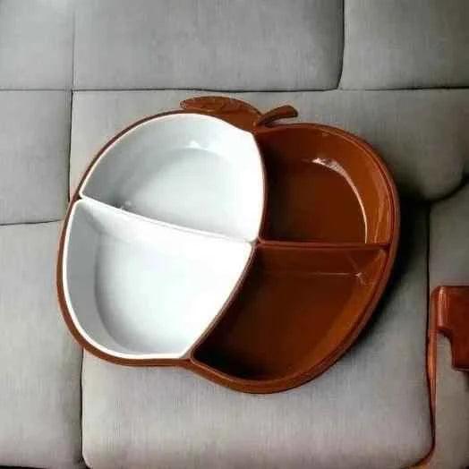Apple Shape Tray (Plastic Material)