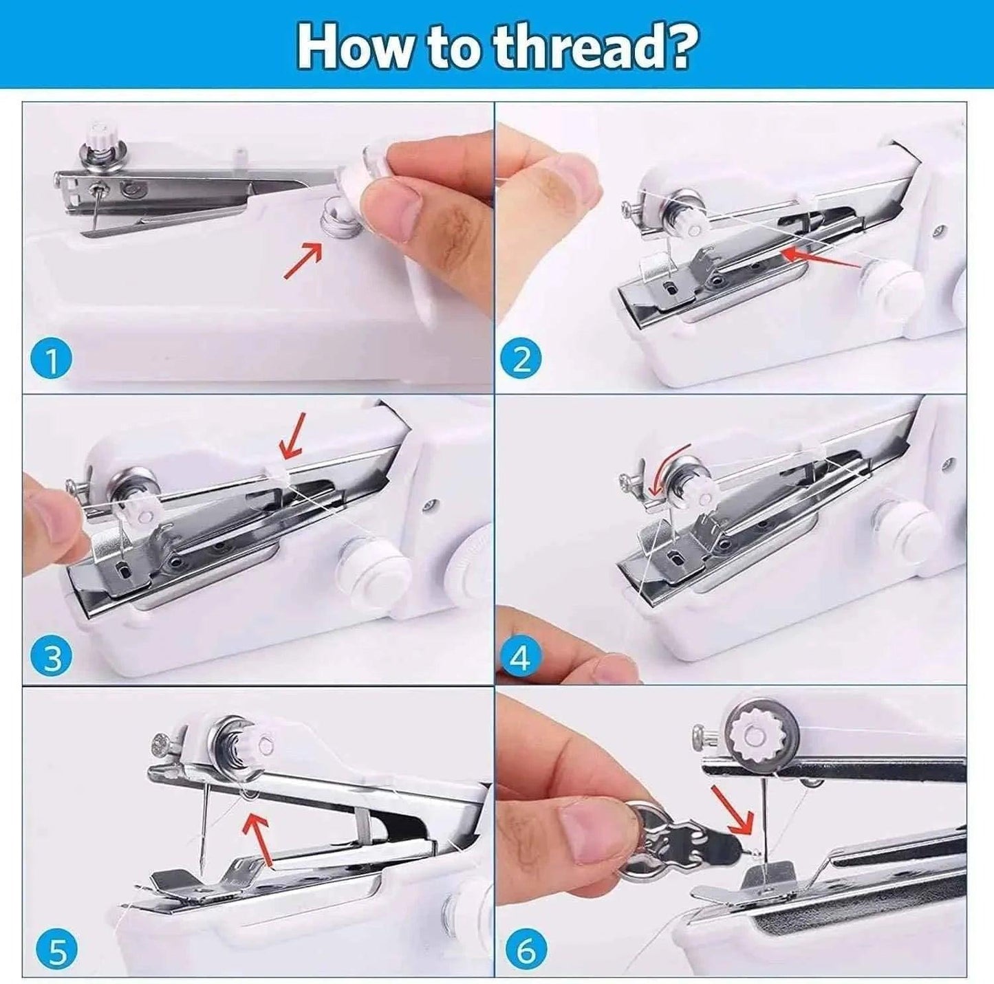 Portable Handheld Mini Sewing Machine
