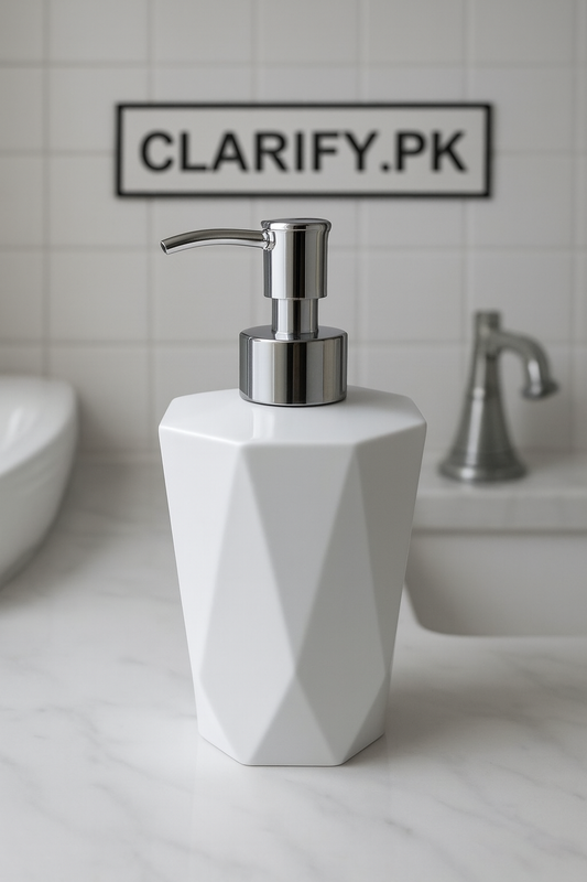 Liquid Soap Dispenser – Refillable Bathroom & Kitchen Bottle