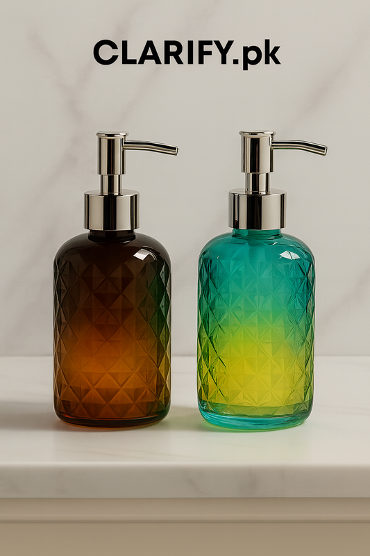 Acrylic Soap Dispenser – Liquid Soap Pump Bottle (Random)