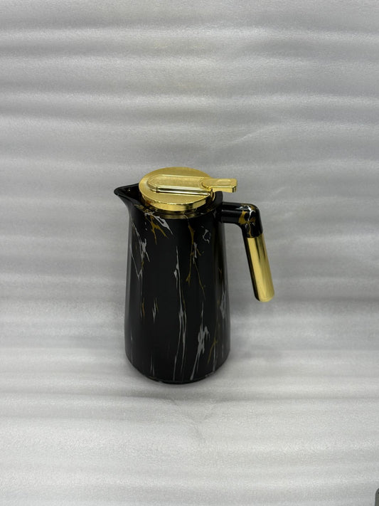 Black & Gold Thermal Flask – 1L Premium Insulated Jug