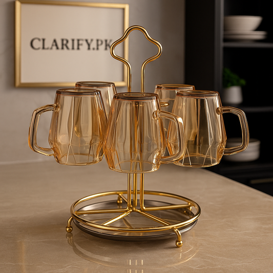 Luxury Glass Display Stand – Elegant Home Decor