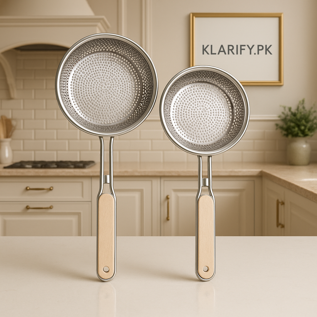 Stainless Steel Juice & Milk Strainer – Good Quality