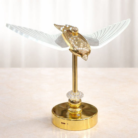 Luxury Winged LED Rechargeable Lamp – 3-Color Light ZZ