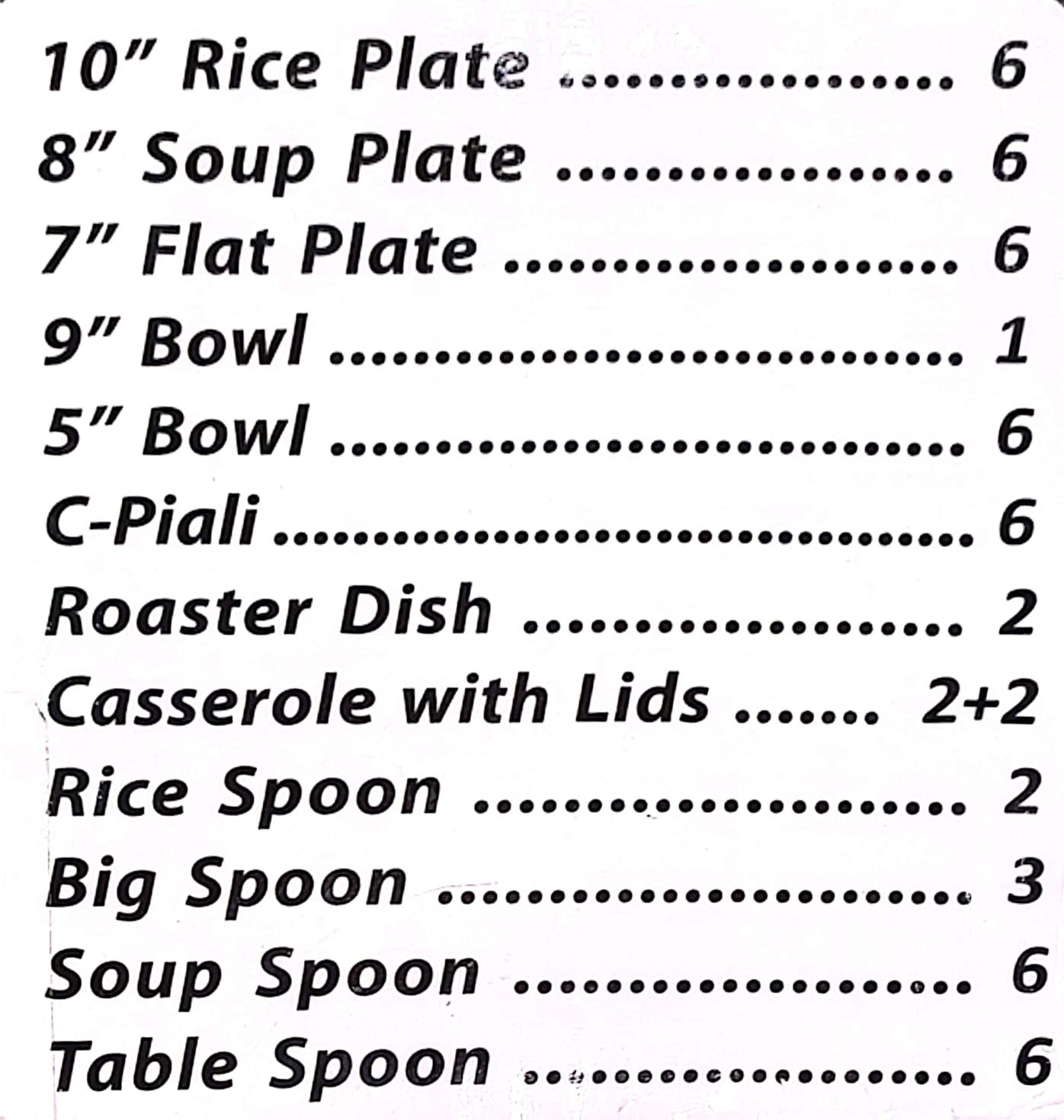 Premium 54 PCS Melamine Dinner Set – Luxury Floral Edition