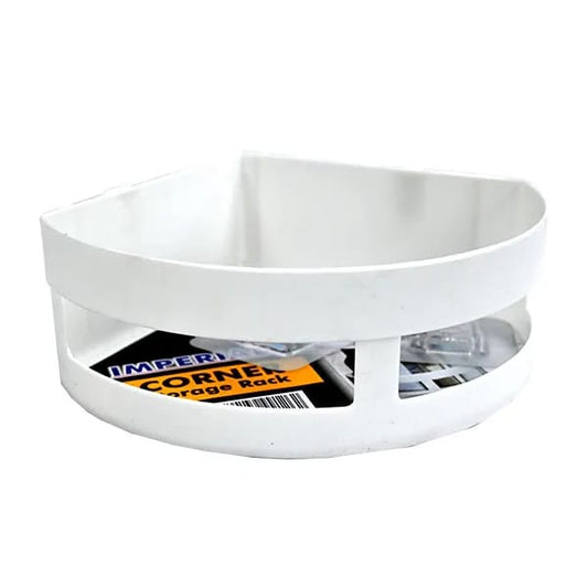 Self-Adhesive Bathroom Corner Shelf – No Drilling Rack