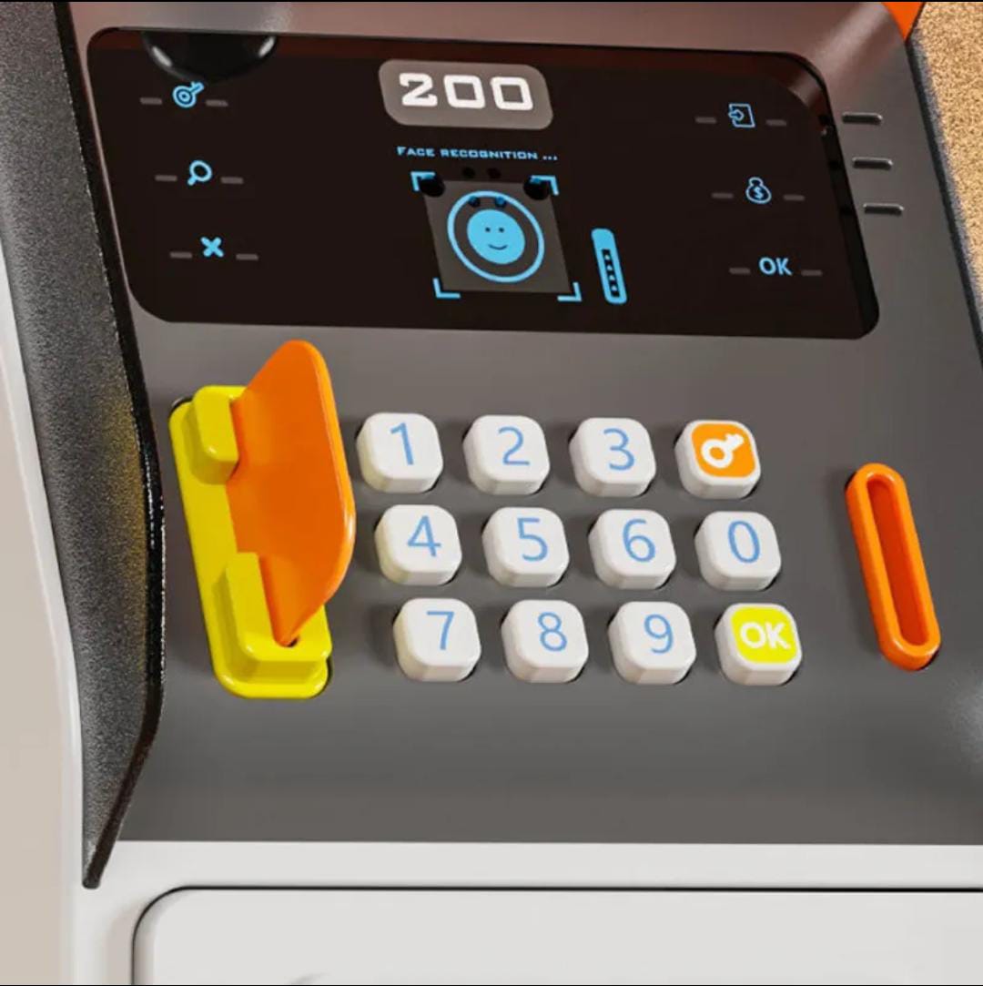 Big Toy Money Bank – Fully Functional Kids Savings Box